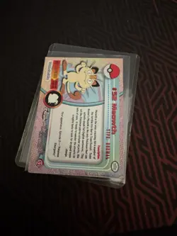 2000 Topps Chrome Pokemon: Meowth #52 - Mp - Image 3