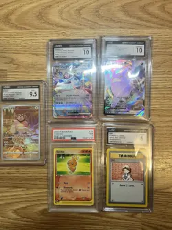 Pokemon Graded Lot PSA & CGC SLABS ONLY 🔥🔥🔥 Lot of 5!!! - Image 1