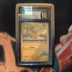 pokemon pikachu illustration contest 2024 cgc pristine 10 - Image 2