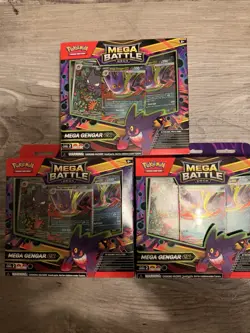 Pokemon Mega Battle Deck Mega Gengar EX Level 2 Box Set Lot of 3 English - Image 2
