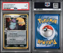 2006 POKEMON EX DRAGON FRONTIERS #6 NIDOKING DELTA SPECIES-HOLO PSA 9 - Image 3