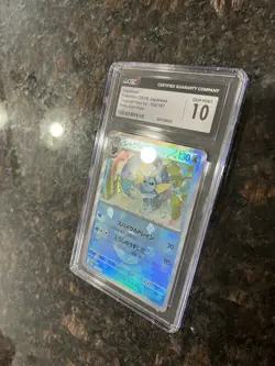 Vaporeon 030/187 Pokeball Reverse Holo Pokemon Trading Card Game | CGC 10 - Image 5