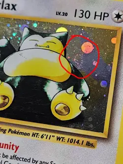 Pokemon TCG Snorlax XY179 Promo Holo Basic 130HP *with swirl* - Image 3
