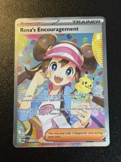 Rosa's Encouragement 127/088 SIR Perfect Order Pokemon TCG READY TO SHIP - Image 1