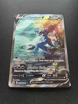 Pokemon: Hisuian Samurott V Galarian Gallery GG51/GG70 Crown Zenith - Image 2