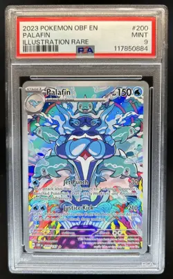 2023 Pokemon SV Obsidian Flames - OBF EN Palafin #200/197 PSA 9 - Image 1