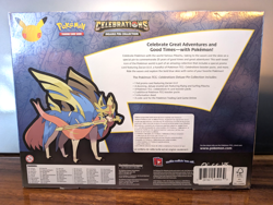 Pokemon Celebrations Deluxe Pin Collection Zacian Lv,X Box set - Image 2