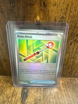 TWO!! Roto-Stick (Poke Ball Pattern) 127/131 Sv: Prismatic Evolutions Holo x2 - Image 4
