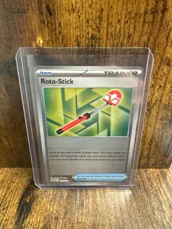 TWO!! Roto-Stick (Poke Ball Pattern) 127/131 Sv: Prismatic Evolutions Holo x2 - Image 5