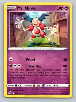 Pokemon Mr. Mime SWSH11: Lost Origin 067/196 Near Mint NM - Image 1