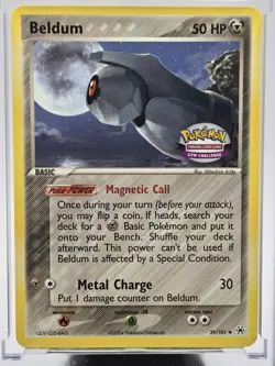 Pokemon Stamped Promo Beldum Gym Challenge - EX Hidden Legends- 29/101- NM! - Image 2