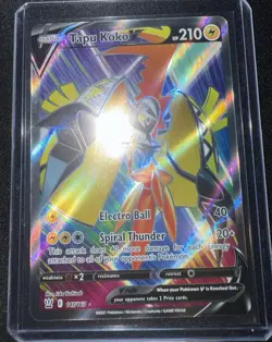 Pokemon - Tapu Koko V (Full Art) - 147/163 - Battle Styles - Holo - Ultra Rar NM - Image 1