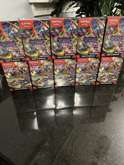 POKEMON TCG BOOSTER BUNDLE LOT X10 PHANTASMAL FLAMES MEGA EVOLUTION NEW SEALED - Image 1