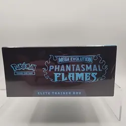 Pokemon Mega Evolution Phantasmal Flames Elite Trainer Box Factory Sealed - Image 3
