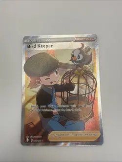 Pokemon TCG Bird Keeper Shining Fates 066/072 Holo Ultra Rare - Image 1