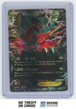 2014 Pokemon XY Black Star Promo Yveltal EX #XY08 - Image 1