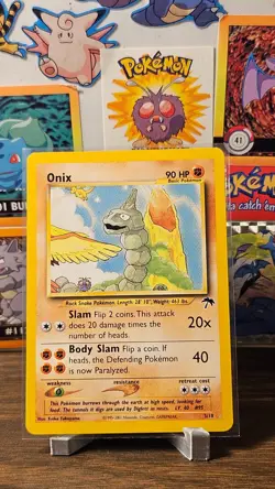 Onix Pokemon Southern Islands TCG 3/18 Lightly Played Raw Ungraded - Image 1