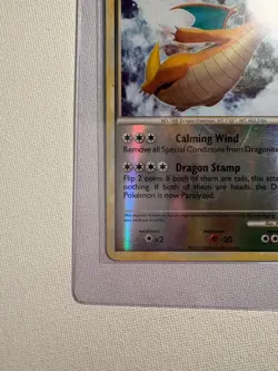 Dragonite 18/102 Triumphant Reverse Holo HGSS @2010 Pokemon - Image 2