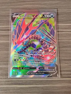 Pokemon TCG Black Star Promo SWSH044 - Eternatus V - Ultra Rare - NM/MINT! - Image 1