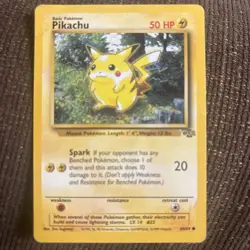 Pokemon Jungle Pikachu #60/64 WOTC Common - Image 1