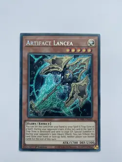 Artifact Lancea - Secret Rare 1st Edition BLMM-EN125 - NM - YuGiOh - Image 1