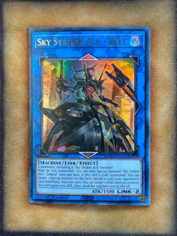 Yugioh Sky Striker Ace - Zeke MAMA-EN008 Ultra Rare 1st Ed NM - Image 1