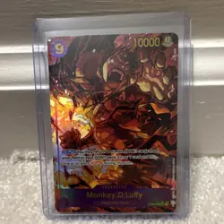 Namco Monkey.D.Luffy OP09-119 Emperors in the New World Secret Rare Foil Alt Ar… - Image 1