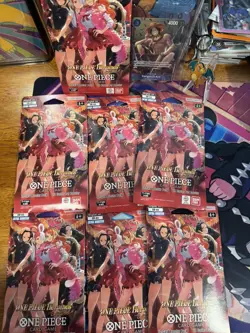 ONE PIECE Heroines EB-03 Sleeved Booster pack English (Lot 7) W Sealed Promo🔥 - Image 1