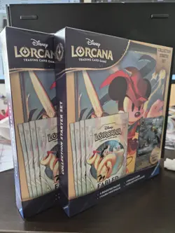 New Disney Lorcana: Fabled Collection Starter Set Glimmer Foil Promo (2x) - Image 1