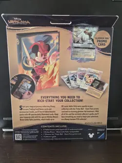 New Disney Lorcana: Fabled Collection Starter Set Glimmer Foil Promo (2x) - Image 3