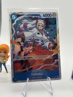 Bandai One Piece Card Game OP13 Foil SR Yamato OP13-054 x4 play set - Image 2