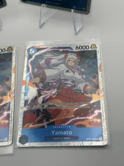 Bandai One Piece Card Game OP13 Foil SR Yamato OP13-054 x4 play set - Image 3