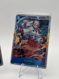 Bandai One Piece Card Game OP13 Foil SR Yamato OP13-054 x4 play set - Image 5