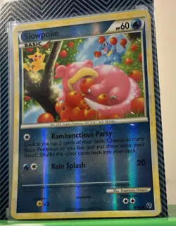 Pokemon Slowpoke Reverse Holo Undaunted Card 66/90 Very Rare! - Image 3