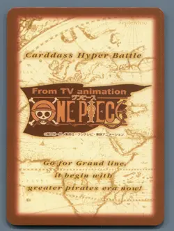 Bandai One Piece Hyper Battle S120 Luffy Holo Foil Rare Card 2001 Japanese - Image 2