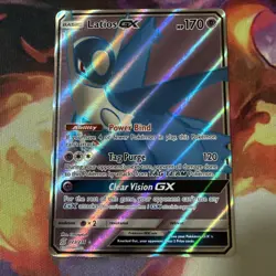 Pokemon Latios GX TCG Unified Minds Holo Card 223/236 Full Art Ultra Rare M/NM - Image 1