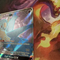 Pokemon Latios GX TCG Unified Minds Holo Card 223/236 Full Art Ultra Rare M/NM - Image 3