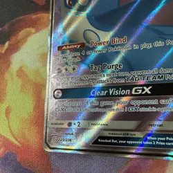 Pokemon Latios GX TCG Unified Minds Holo Card 223/236 Full Art Ultra Rare M/NM - Image 5