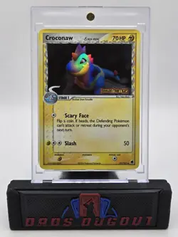 Croconaw 27/101 Holo Stamped Pokemon TCG Card EX Dragon Frontiers LP - Image 1