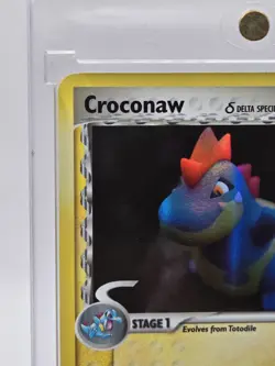 Croconaw 27/101 Holo Stamped Pokemon TCG Card EX Dragon Frontiers LP - Image 3