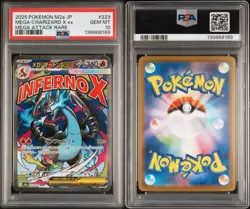 PSA 10 MEGA Charizard X ex MA 223/193 MEGA Dream M2a Pokemon Card Japanese 2025 - Image 3