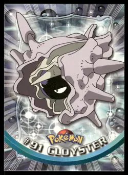 Pokemon Cards Cloyster #91 Topps Trading Cards Series 2 NM *3 - Image 1