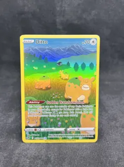 Pokemon TCG Ditto Crown Zenith Galarian Gallery Card GG22/GG70 NM - Image 1