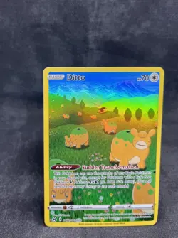 Pokemon TCG Ditto Crown Zenith Galarian Gallery Card GG22/GG70 NM - Image 2