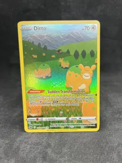 Pokemon TCG Ditto Crown Zenith Galarian Gallery Card GG22/GG70 NM - Image 4