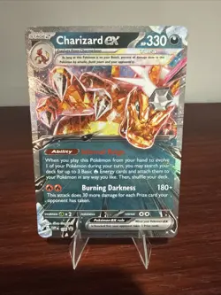 Charizard ex 196 Sv: Scarlet & Violet Promo Cards Holo - Image 1
