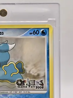 Pokemon 2008 Shellos Origins Game Fair Staff Stamped Promo Card 106/132 - Image 4