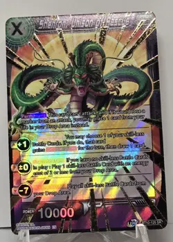 Shenron, Unison of Rescue BT10-125 SR FOIL Dragon Ball Super Card Game NM/M - Image 1