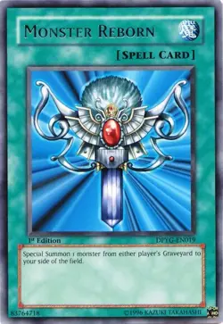 [RARE] YuGiOh - Monster Reborn - DPYG-EN019 - NM - 1st Edition - Image 1