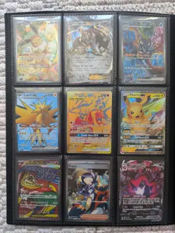 100+ Pokemon TCG Card Binder Lot: TAG, GX, SIR, SAR, MA, VMAX, V, IR, AR, Promos - Image 1